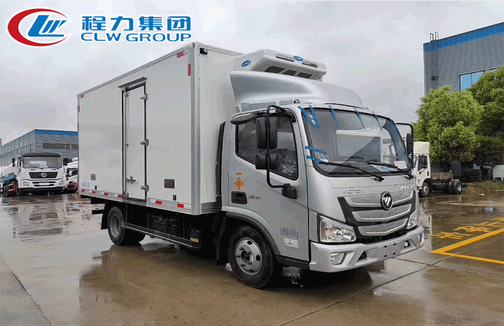 國(guó)六福田歐馬可S1冷藏車